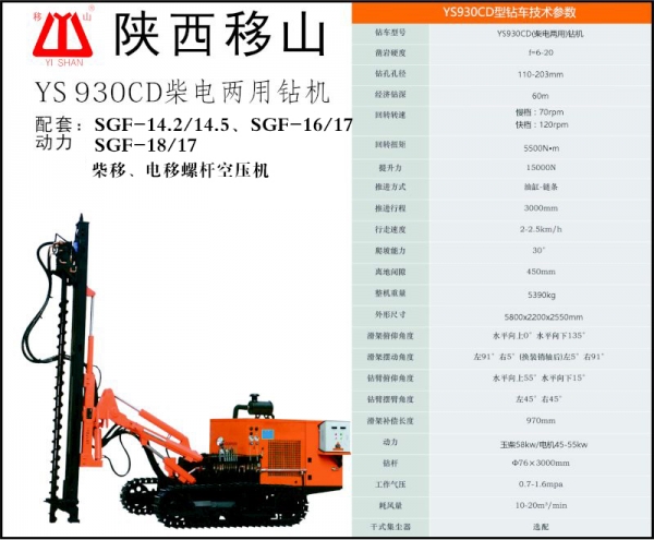 云南930CD鉆車價格